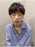 石原和樹 ツーブロックマッシュ ニュアンスパーマ