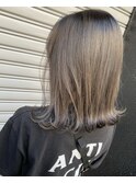 グレーアッシュ×髪質改善トリートメント