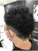 簡単スタイリング×パーマ風ショート