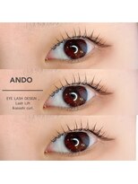 アンド(ANDO) Eye Lash Perm Ikasashi Curl【本町】