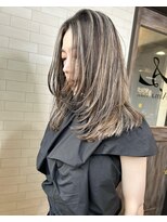 アルマヘア(Alma hair) 白髪ぼかしハイライト