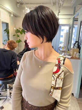 ロンドブルーム 天神大名店(Lond Bloom) 大人ショートボブ/ショート/ハイライト[天神大名/博多/福岡天神]