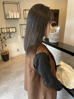 メデル(mederu) 艶髪ストレートパーマストキュア美髪ストレート20代30代40代