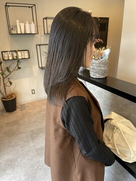 メデル(mederu) 艶髪ストレートパーマストキュア美髪ストレート20代30代40代