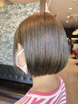 カミビトプラス 香芝店(KamiBito +plus)&nbsp;ミニボブ×オリーブ