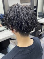 スターズ 柏(STARS)&nbsp;ツーブロック　ツイストスパイラルパーマ　アッシュ　透明感