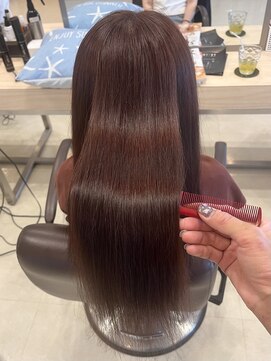 グランデ ビス(GRANDE bis) #髪質改善ミラートリートメント #ピンクブラウン