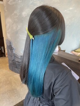 ヘアメイクエコー hair make echoの写真/豊富なカラーの中からなりたい色味を叶えます♪トレンドカラーから個性的なデザインまで幅広く対応◎