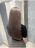 メタルグレージュ、ブリーチカラー、ダブルカラー
