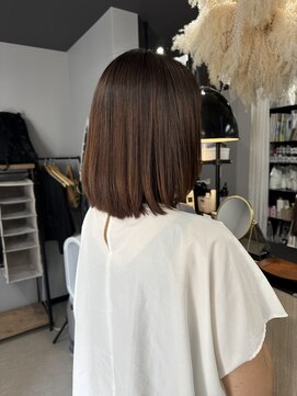 ヘアーリゾート ルアーナ(hair resort LUANA) 髪質改善縮毛矯正ボブ