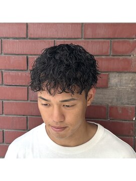 ランディ(RANDY) メンズショート ツイストスパイラル 大人ショート 大人パーマ