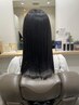暗髪・美髪・髪質改善トリートメントカラー(ホームケア付き）※カットなし