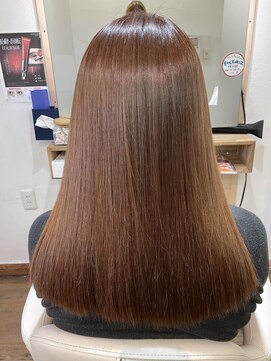 ヘアーブティック バグース(HAIR BUTIQUE Bagus) サラツヤワンレングス