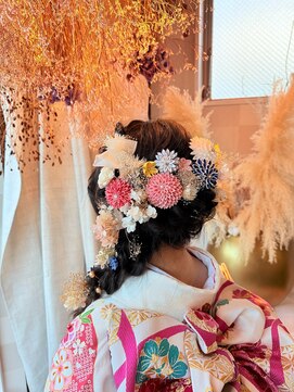 ヘアー ブブース(HAIR BO BOOSE) 成人式ヘア