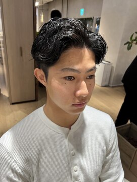 ウノプリールヴァモス(unopulir Vamos) 大人のオールバックワンカールパーマ