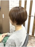 ショートボブ&ベージュカラー/20代30代40代/ハイトーン/浦和