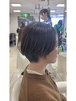 ショコララテ&nbsp;頭が小さく見えるミニショート！