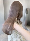 イメチェン/ホワイトブロンド/外ハネボブ/ワイドバング/梅田