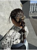 卒業ヘアセット