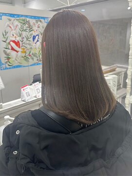 クレビア 名古屋(CreBiA) 透明感くすみブラウン