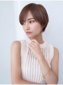 ショートボブ/顔周りカット/髪質改善/原宿/表参道