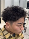 熊本 スパイキーショート 短髪 MEN'S HAIR