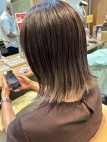 アンプス 三田店(UNP A S)&nbsp;毛先明るめグラデーションカラー