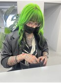 ネオンカラー　ブラック