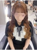 サイド編み込み