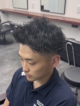 ランディ(RANDY) メンズカット ショート アップバング スパイキー