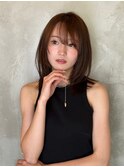 池袋 髪質改善 レイヤー フェイスレイヤー ミディアム♪
