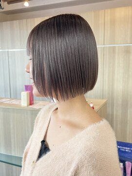 ラヴィエール(LAVIERE by R-EVOLUT) グレージュ/タッセルボブ/レイヤーボブ/ハイトーン【柏・柏駅】