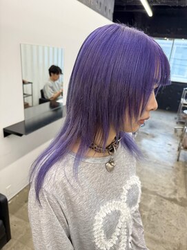 ココ 本八幡(KOKO) □暗めカラーグランマッシュデザインカラーフェイスフレーミング