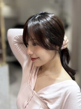 ルームバイシー 新宿(Loom. by Sea) ◇◇イメチェン×美髪[ワイドバング/韓国/新宿/顔まわり]