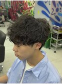 シャドウパーマ/フェザーパーマ/メンズパーマ