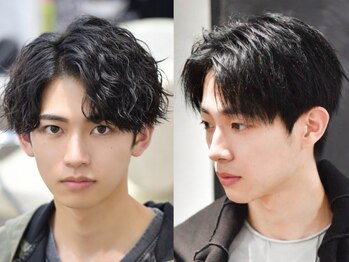 メンズエルサ 神戸三宮(MEN'S ELSA)の写真/骨格補正カットで、清潔感と似合わせを両立［元町/三宮/メンズカット/メンズパーマ］