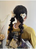 成人式ヘアセット