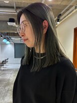 キャロルガーデンズ ボコカ 表参道(Carroll Gardens bococa)&nbsp;【kacho】オリーブグレー　切りっぱなし