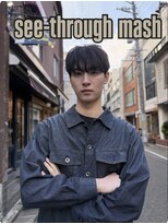 ヘアーデザイン アルエ(HAIR×design ARUE)&nbsp;男性人気スタイル第2位☆【シースルーマッシュ】RIKI指名限定