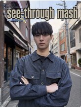 ヘアーデザイン アルエ(HAIR×design ARUE)&nbsp;男性人気スタイル第2位☆【シースルーマッシュ】RIKI指名限定