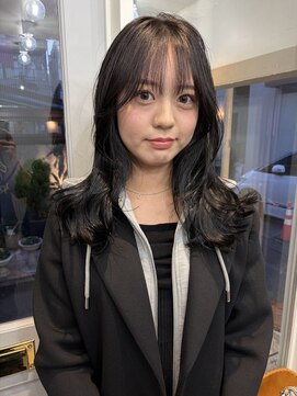 ロマリア(Lomalia) イメチェン/ダークグレージュ/ケアカラー/前髪/表参道/原宿