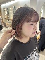ヴァンカウンシル 金山(VANCOUNCIL kanayama) フェイスフレーミング ピンク×ブラウン AN114