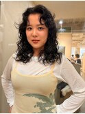 スパイラルパーマ