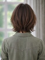 クロム(CHROM) 40代50代60代ショート白髪ぼかしハイライト
