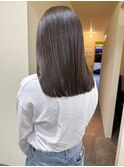 〈浅草 半個室〉プツッとカット×アッシュベージュ