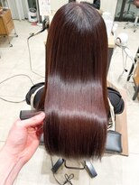 エクファヘアエステプラス 草津 栗東(ex-fa hair esthe+)&nbsp;イメチェン/ピンクベージュ/アンブレラカラー/前髪/南草津/栗東