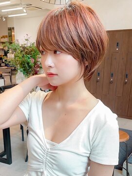 ヨリ サッポロ 札幌大通(yori SAPPORO) 前髪イメチェンピンクベージュクールショートレイヤーカット
