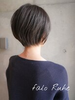 ファロルーエ(falo Ruhe) 前下がりラウンドショート【falo Ruhe二子玉川】