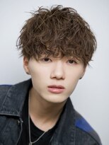 ルーシー 福岡大名店(LUCEY)&nbsp;ツイストスパイラルパーマ波巻きパーマメンズカットメンズパーマ