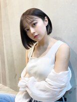ルアナ(Luana) シースルーバング×コンパクトミニボブ